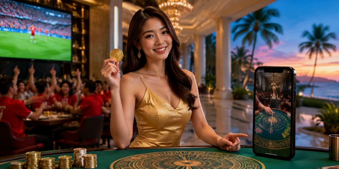 Người chơi Baccarat tại Hà Nội trải nghiệm live dealer ef4 trên điện thoại