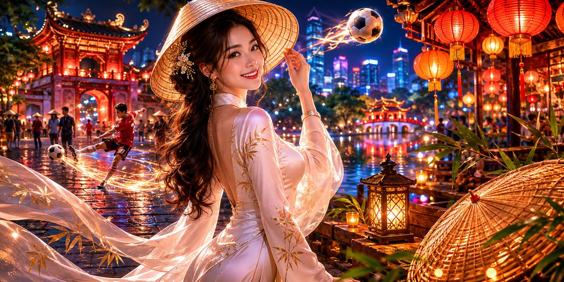 Người chơi cá cược thể thao tại Hà Nội với nón lá truyền thống